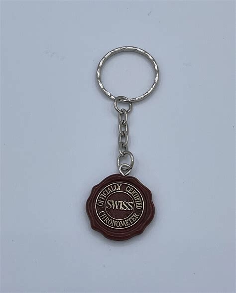 Rolex portachiavi keychain sigillo original seal marrone for 